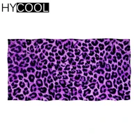 summer beach soft towels leopard pattern printing microfiber gym sport yoga mat swimming towel absorbent quick dry toallas