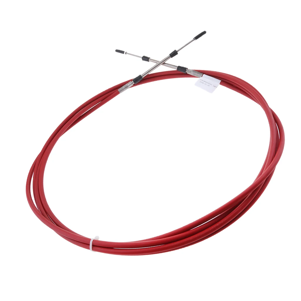 Throttle Shift Remote Control Box Cable (8-26FT) For Yamaha for Honda Outboard Boating Accessories | Автомобили и мотоциклы