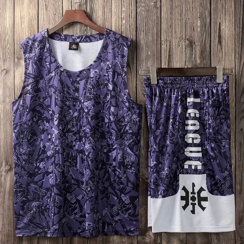 Комплект спортивной одежды для мальчиков и женщин баскетбольная форма рубашка