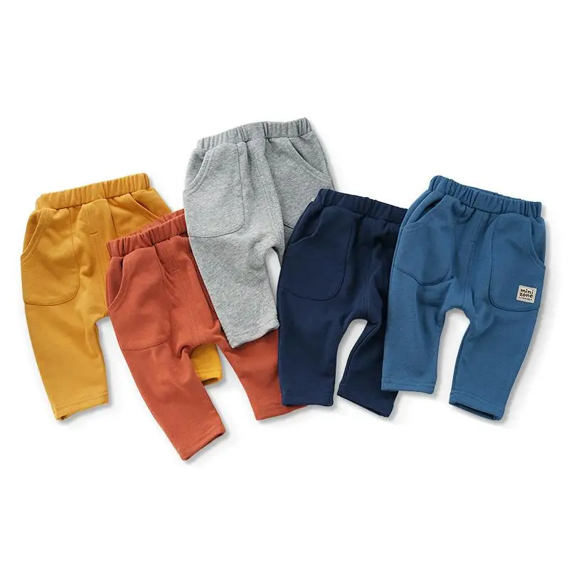 Брюки для новорожденных хлопковые эластичные на возраст 0-24 м | Детская одежда и