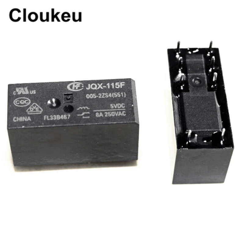 Relay DIP8 HF115F- 005 012 024 048 -2ZS4 JQX-115F- 5V 12V 24V 48V 8A | Обустройство дома
