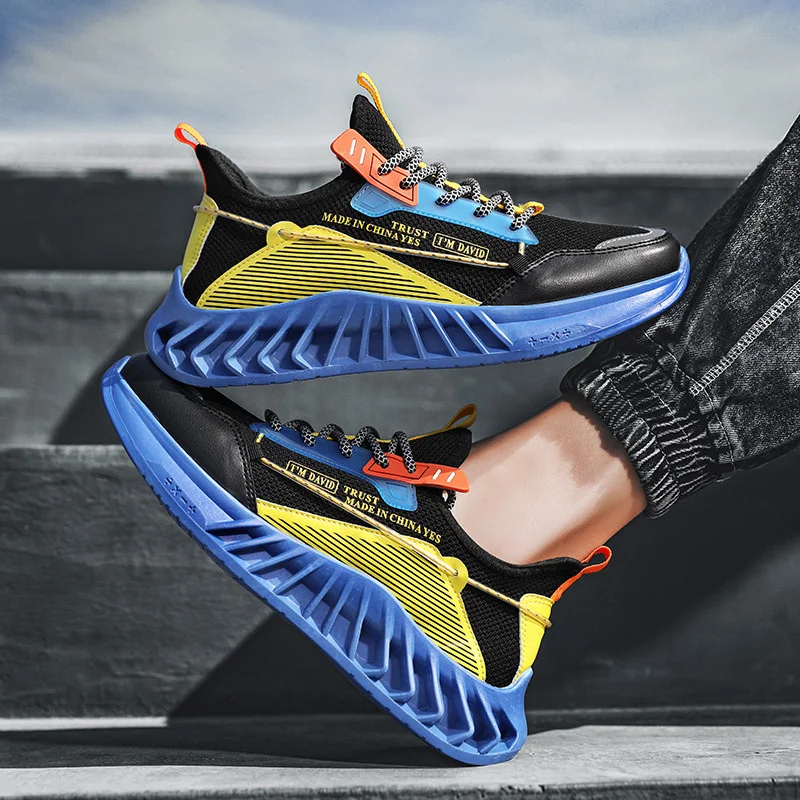 

Кроссовки мужские дышащие сетчатые для бега, 3 цвета