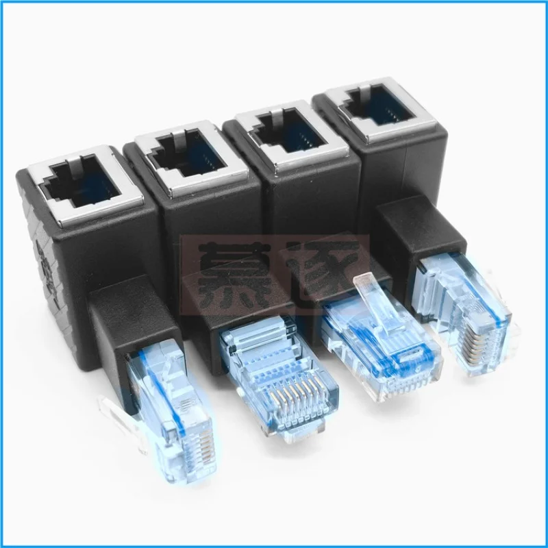 Вверх и вниз влево вправо под углом 90 градусов 8P8C FTP STP UTP Cat 5 6 7e RJ45 Lan Ethernet Сетевой