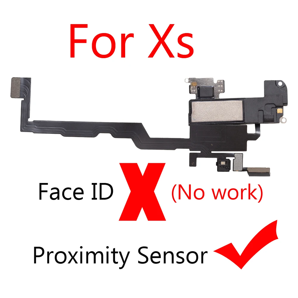 5 шт./лот ушной динамик для iPhone X XS Max XR наушник прослушивания близость сенсор