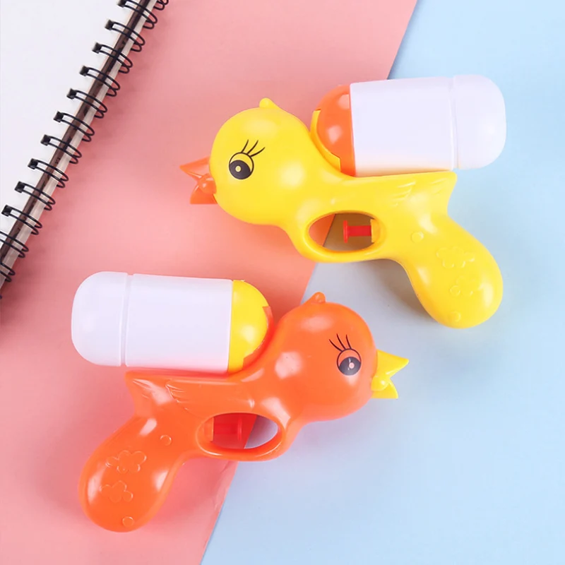 

Mini Cartoon Water Gun Big Yellow Duck Plastic Water Gun Toy Children Outdoor Drifting Pressure Toy Water Gun Beach Toy