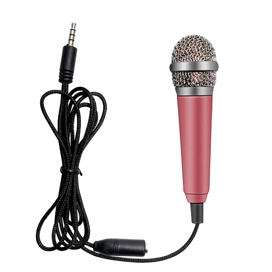 Мини-микрофон Портативный конденсаторный, 3,5 мм