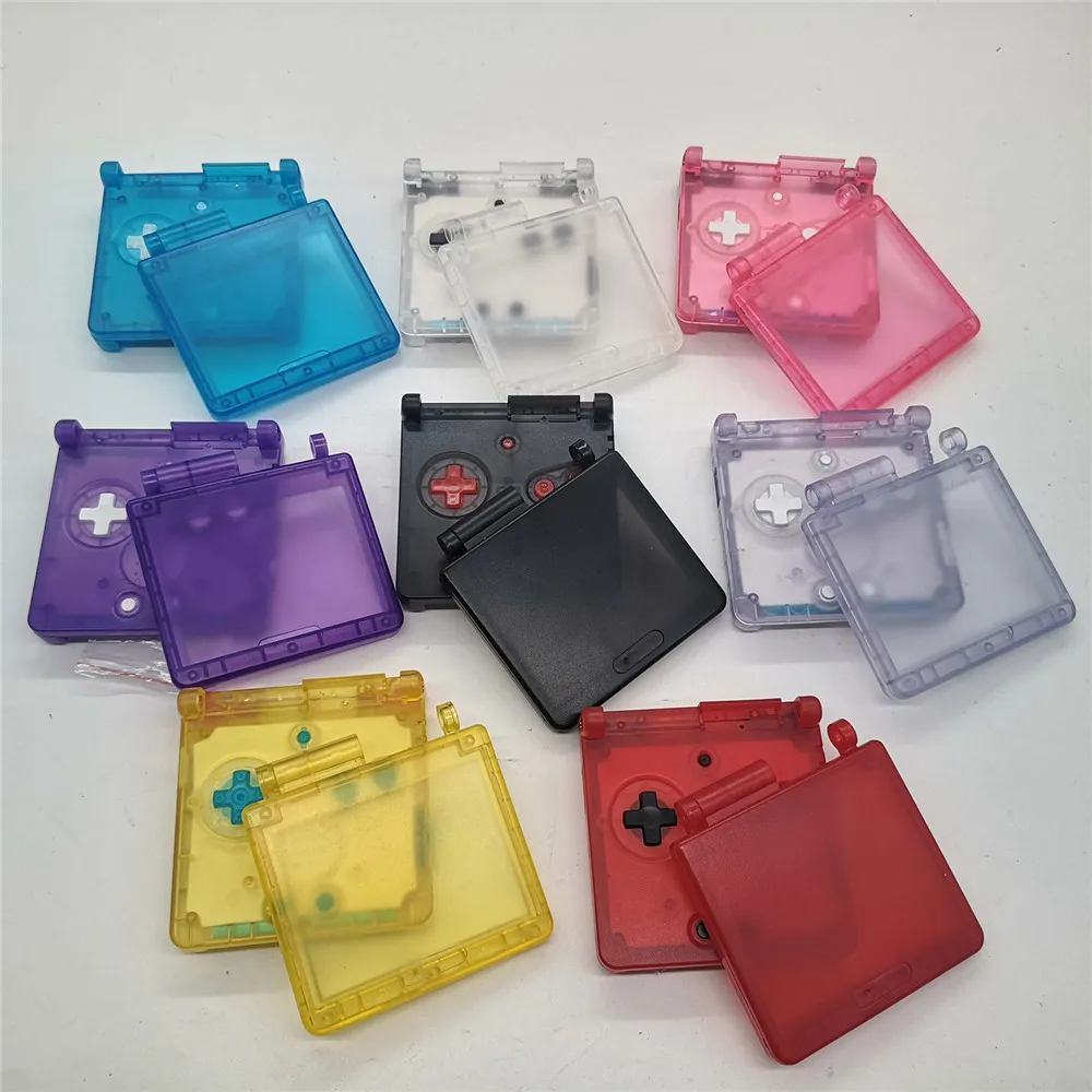 Полный комплект корпусов для игровой консоли Nintendo GBA SP запасные части аксессуары