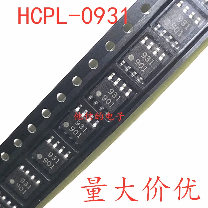 

10 шт./лот HCPL-0931HCPL-0931-500E 931 SOP8