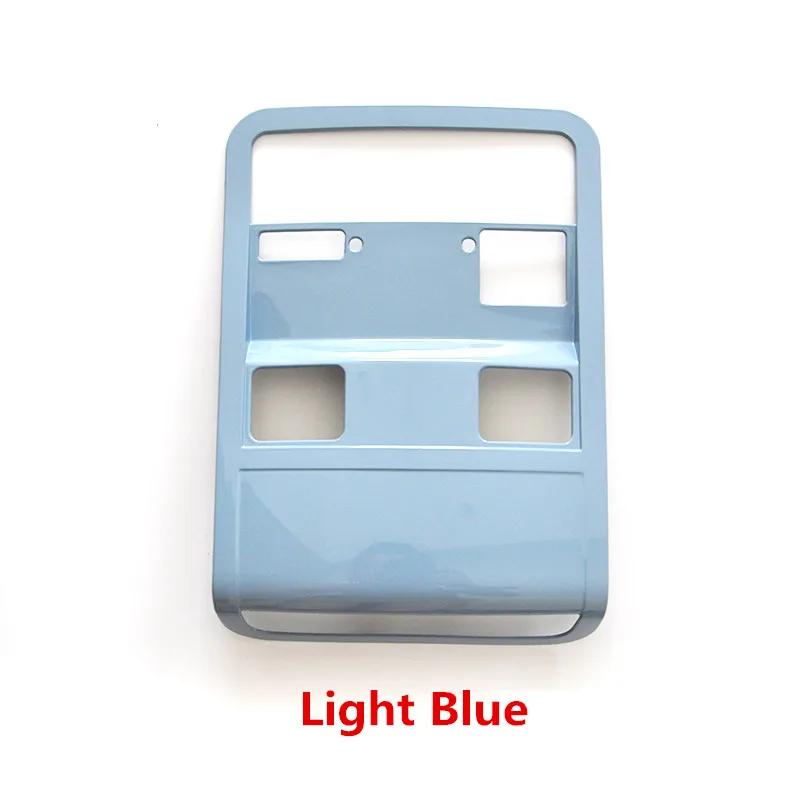 Light Blue Интерьерный Декор передняя лампа для чтения панель крышка литье отделка для Volkswagen Beetle 2013 - Название цвета: Light Blue
