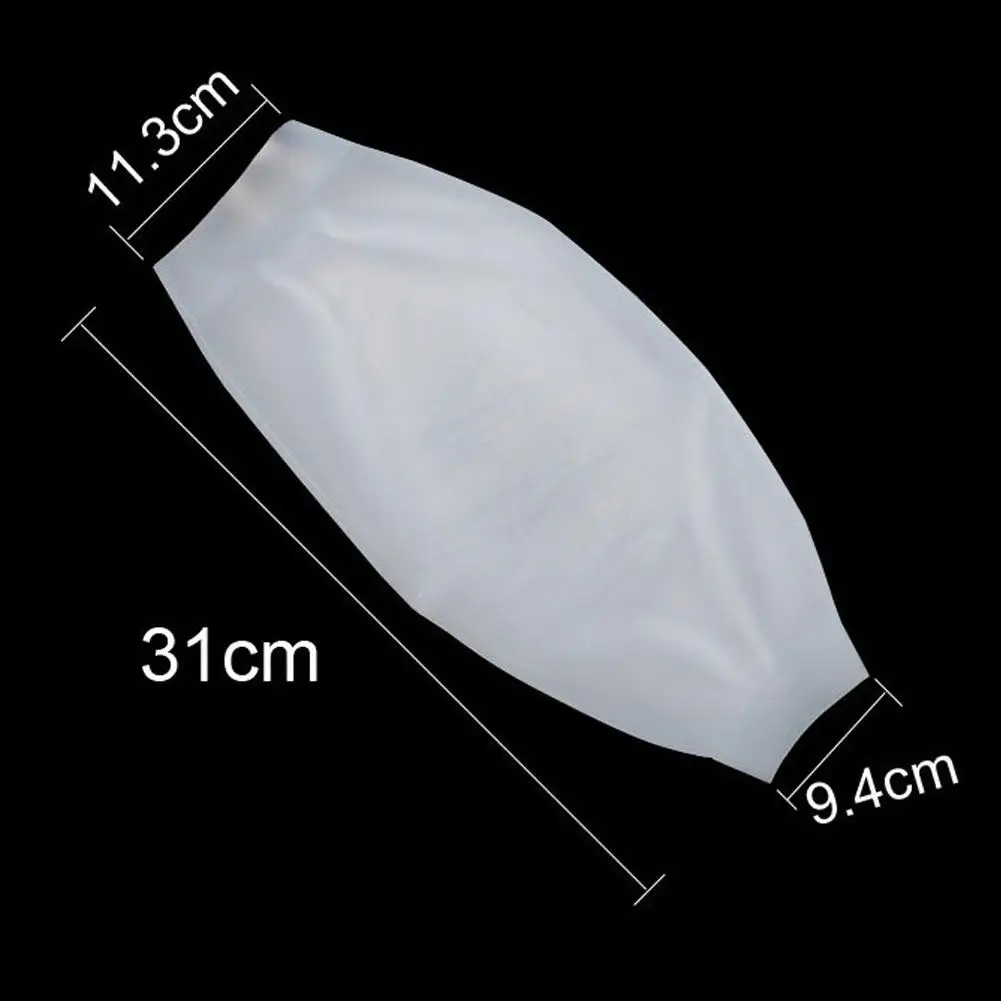 

Waterproof Arm Sleeves Covers Silicone High Elastic Sleeves Non-Toxic Oversleeves Sleevelets Protective Gloves Kitchen Tools