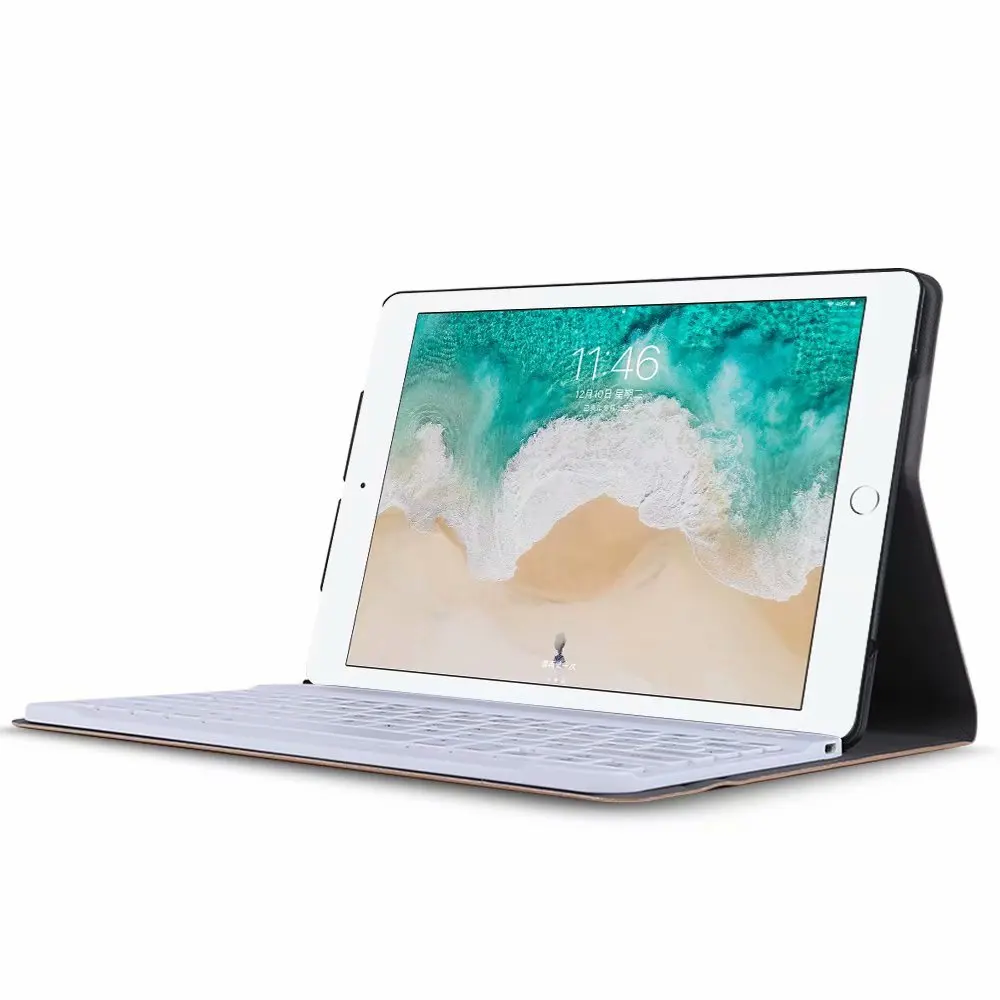 Чехол для планшета IPad 10 2 2019 умный чехол с клавиатурой в стиле личи 7 поколения