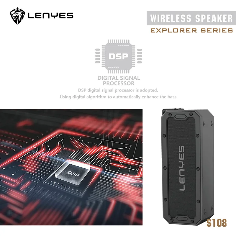 IPX7 Водонепроницаемая портативная TWS C Беспроводная колонка Bluetooth V4.2 стерео бас