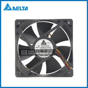 12CM 12V DC 0.60A AFB1212VH 12025 120x120x25mm Chassis Motherboard PWM Speed Control Axial Cooling Fan