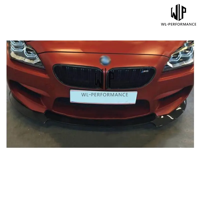 Высококачественный сплиттер для передних губ из углеродного волокна 6 серий