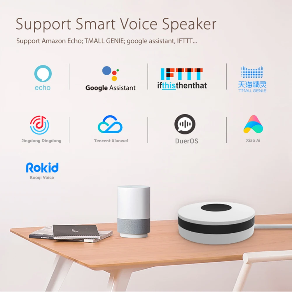 Wi Fi и ИК пульт дистанционного управления Управление Универсальный