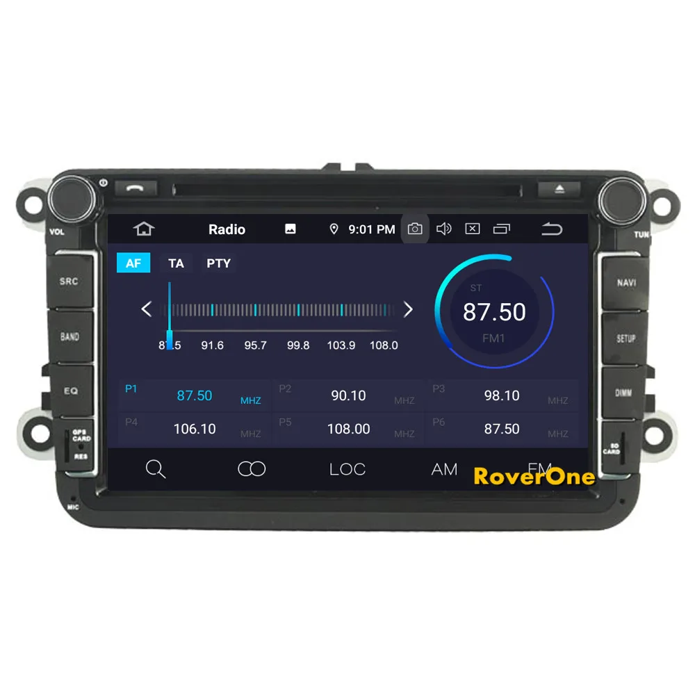 Для VW Golf Plus MK4 MK5 EOS Passat B6 B7 CC Jetta Caddy Android 9,0 Автомобильный DVD Радио стерео Мультимедиа навигатор головное устройство