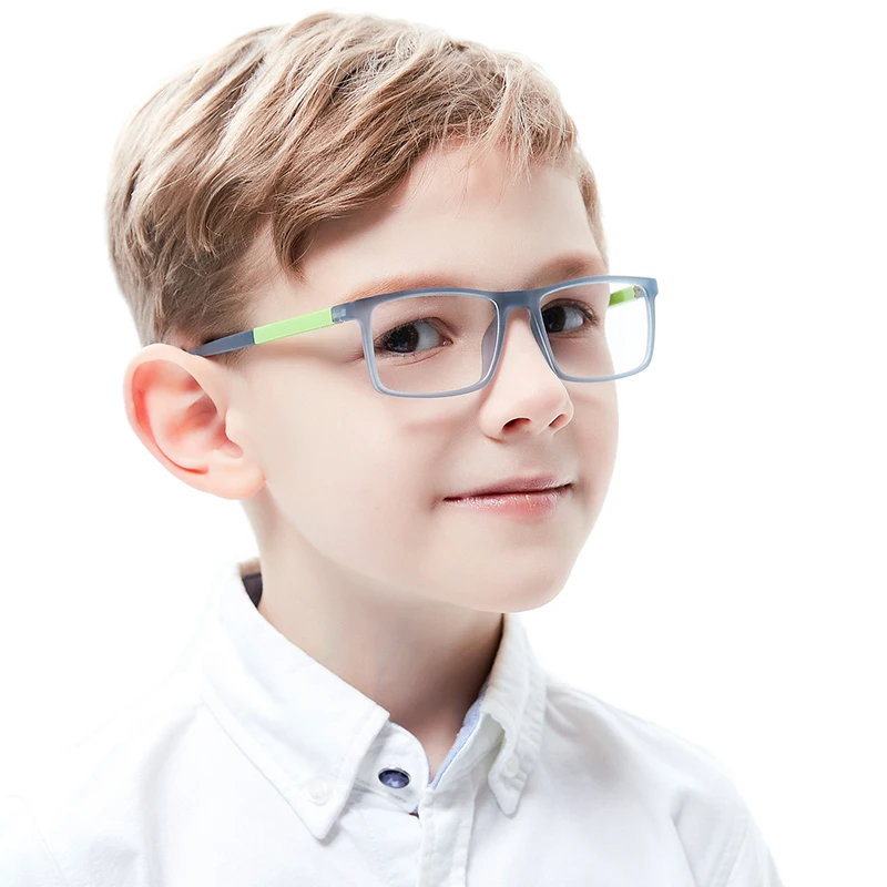 Kirka Kids очки TR90 гибкие оправы для очков детская оправа для очков детские серые очки для 6-10 лет