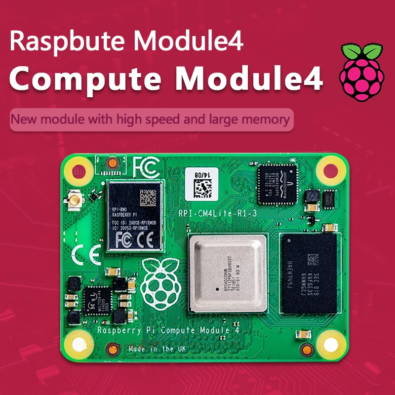 Raspberry Pi компьютерный модуль 4 CM4 1/2/4/8 ГБ ОЗУ eMMC Lite/8/16/32G CM IO Плата Wi Fi и Bluetooth 5 0 4G KALI