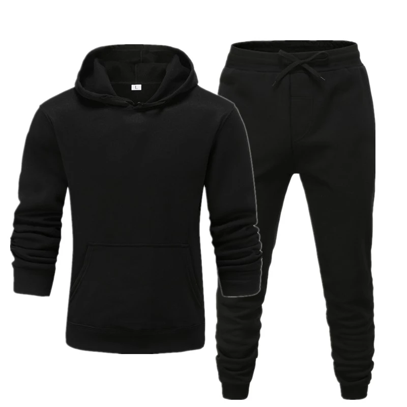

2021 Winter Men Cashmere Casual Hoodie suit Men Hoodie / Street Sweatshirt Sports Sweatshirt Women Hoodie men sets