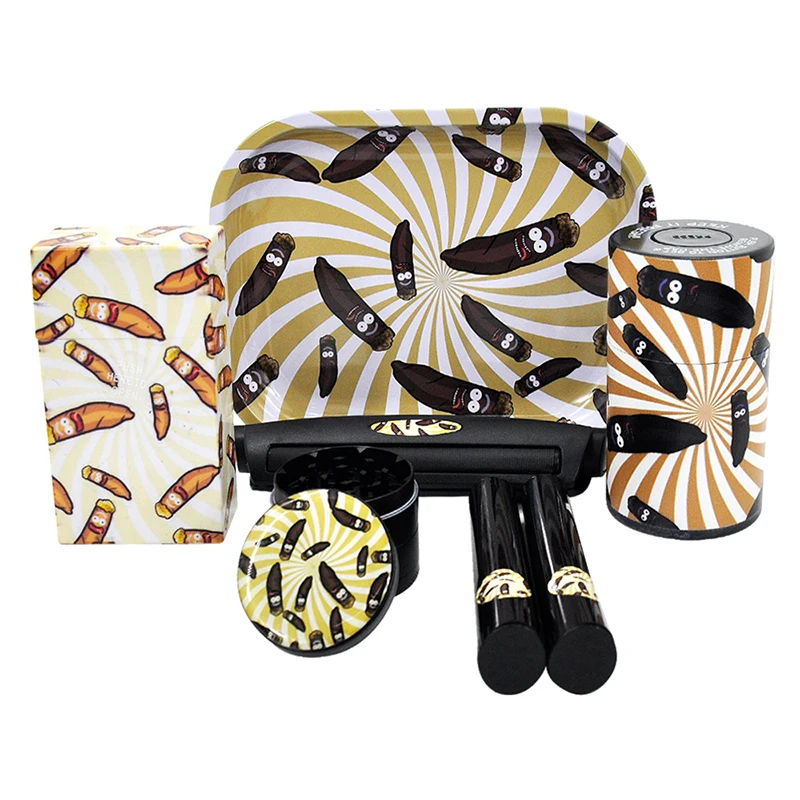 

Набор ручной прикуривателя, портативный легкий роскошный ручной прикуриватель, полный набор инструментов для изготовления сигарет