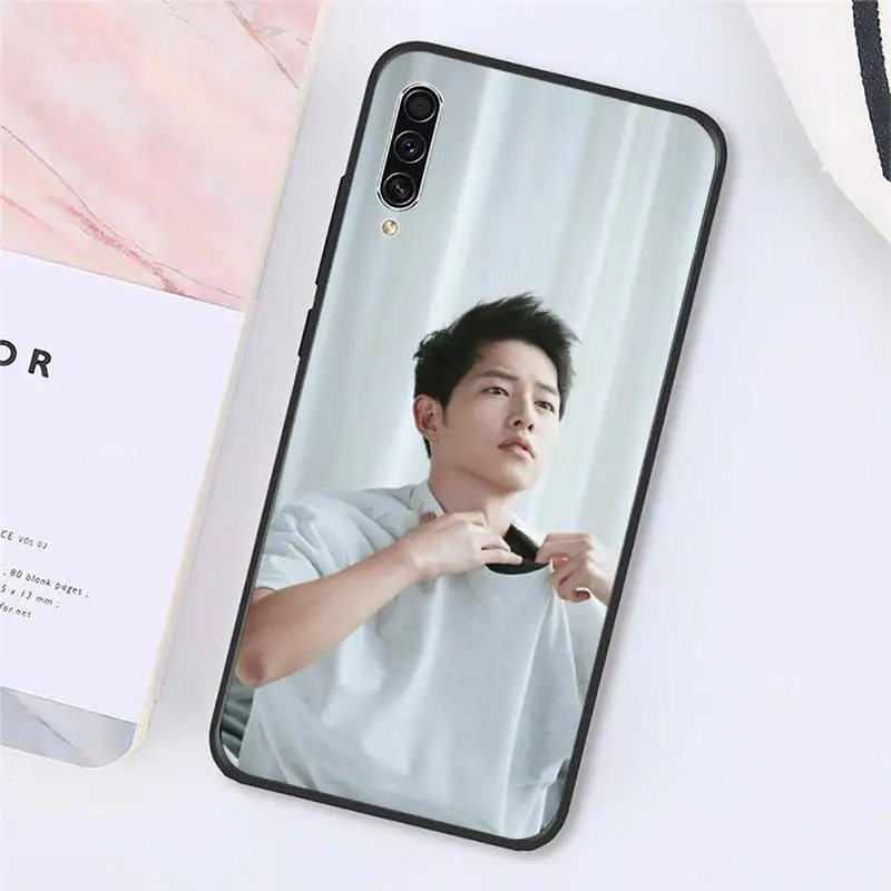 

Song Joong Ki Korean actors Phone Case For Samsung galaxy A S note 10 7 8 9 20 30 31 40 50 51 70 71 21 s ultra plus