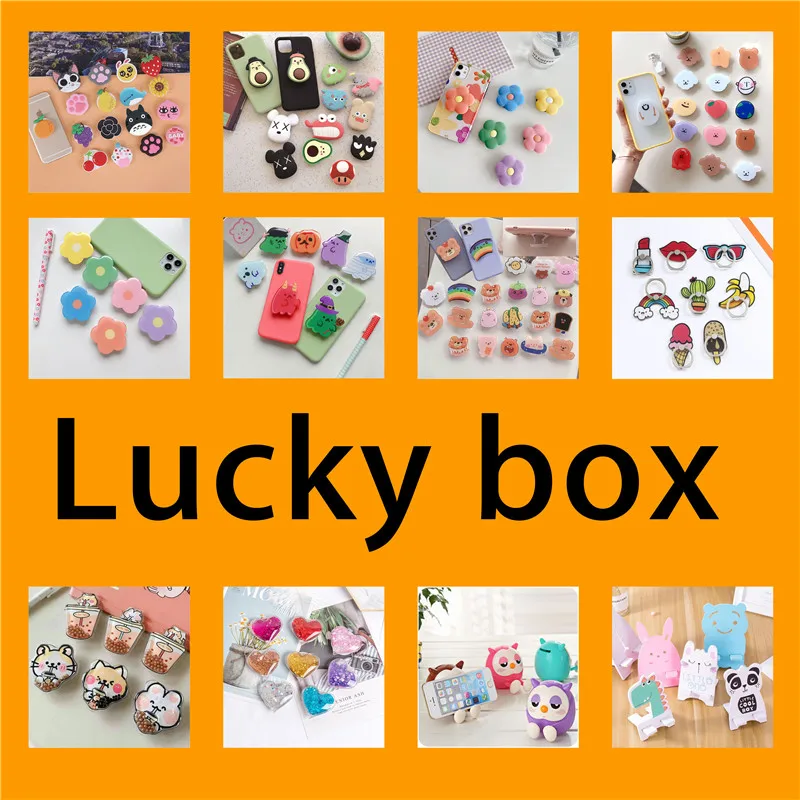 

Lucky Box-Mysterious Blind Box Surprise Gifts Birthday Gift Phone Holder Finger Ring Holder Handle Airbag Holder Accessories