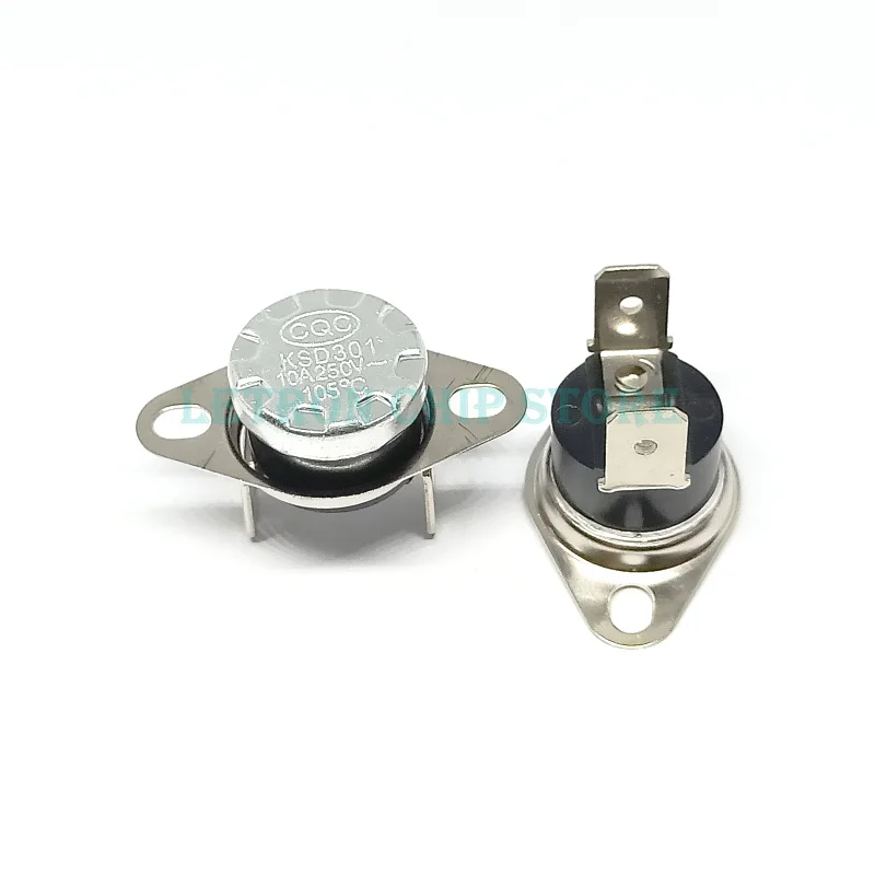 KSD301 KSD302 250V 10A нормальный закрытый температурный переключатель с термоконтролем