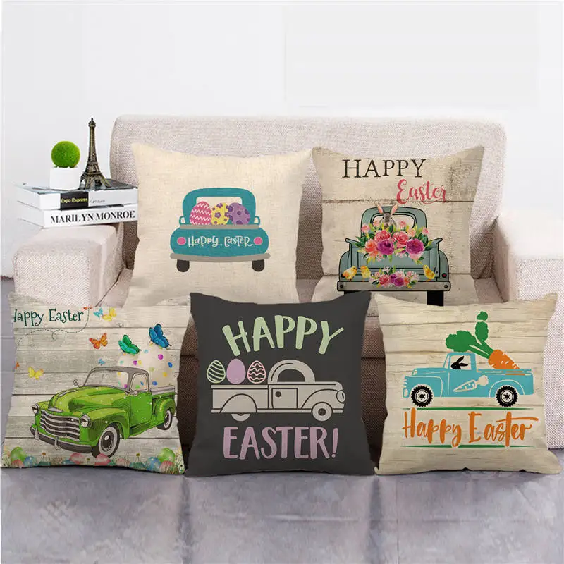 45 см * фотофоны пасхальные яйца с милым кроликом Цвет грузовик постельное