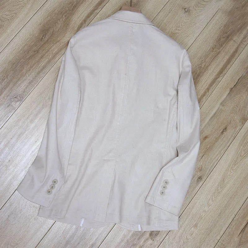 

Quality Linen Casual Suit Men's Autumn 2020 New Suit Jacket Men's
