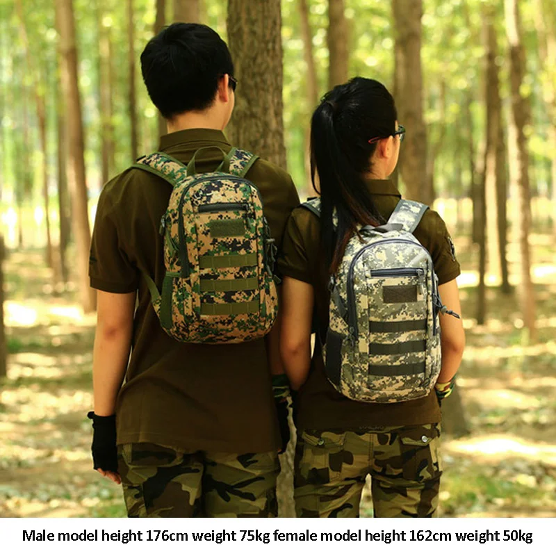 Водонепроницаемый военный армейский рюкзак 12 л мужской для активного отдыха