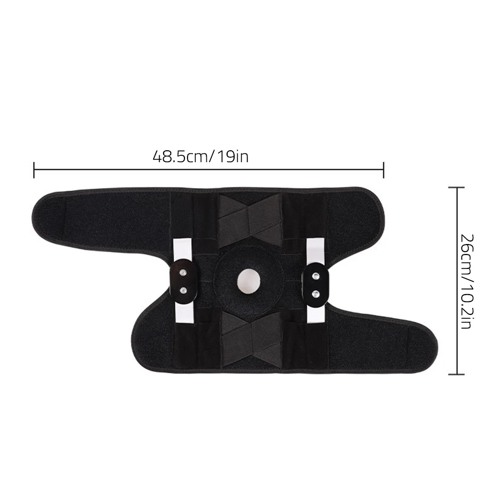 Спортивная фигурная скобка регулируемый наколенник Защитная повязка на колено с