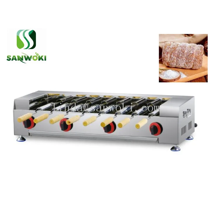 Газовая традиционная дымовая машина для торта хлеба пекарь выпечки тортов