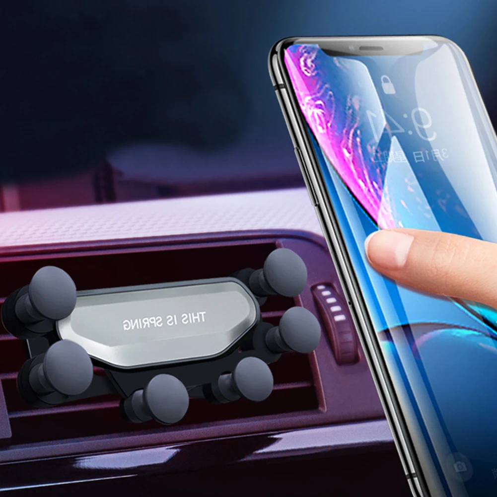 Гравитационный держатель Универсальный автомобильный на вентиляционное