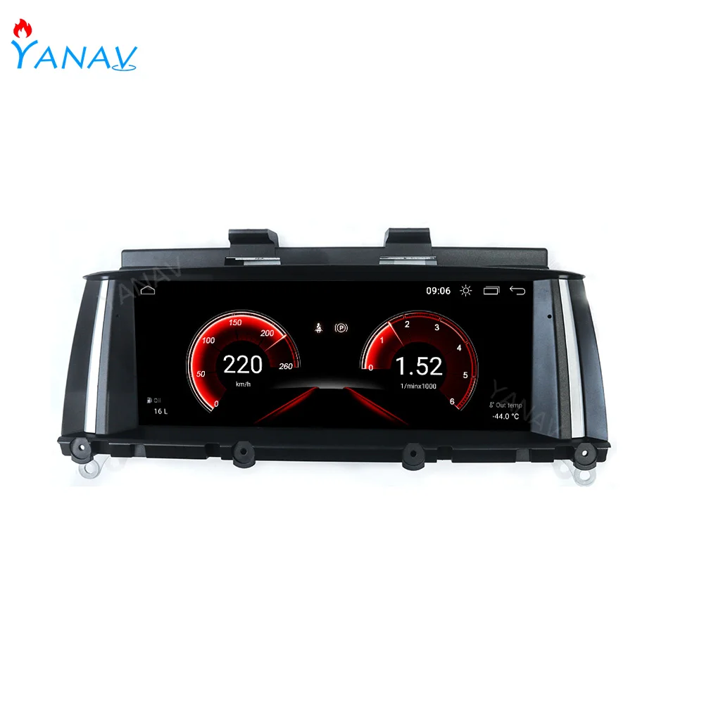 저렴한 2 Din 안드로이드 자동차 라디오 BMW X4 시리즈 F26 2011-2018 GPS 네비게이션 자동 비디오 내장 DSP 카플레이 무선 스테레오 수신기