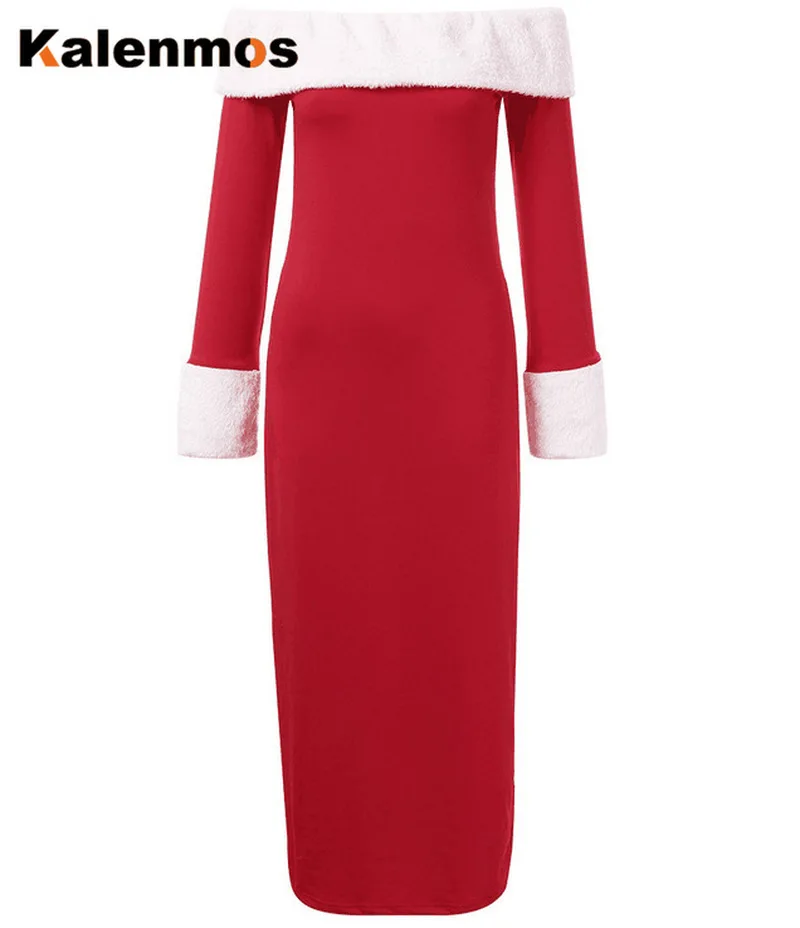 Рождественские Женские топы размера плюс рождественские Топы с длинным рукавом