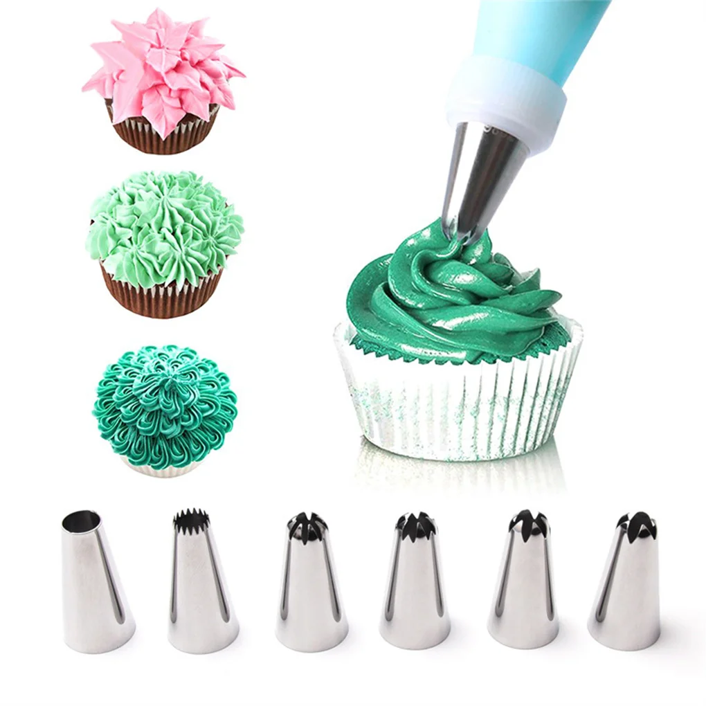 14 шт. силиконовые насадки для кондитерского мешка |