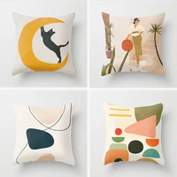 modern minimalist abstract pillowcase geometric pach skin pillow cushion cover style 2 throw sofa home decor decoration