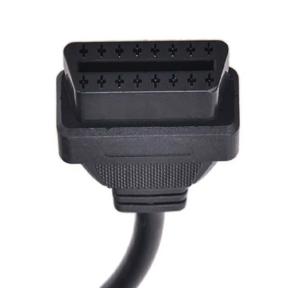 

Кабель адаптера OBD, 3-контактный диагностический шнур, Черный Сменный Адаптер для Honda