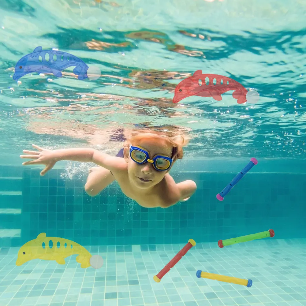 

17pcs Children Swimming Diving Toys Swimming Pool Supply Underwater Sinking