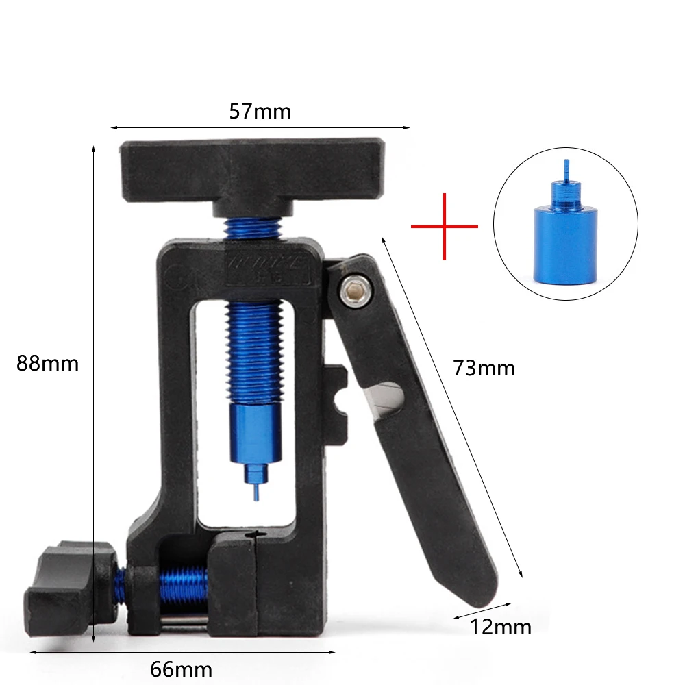 

MTB Bicycle Insert Tool Set Hydraulic Hose Cutters Disc Brake Oil Bike Needle Insert installation Kit Accessories Press fit in