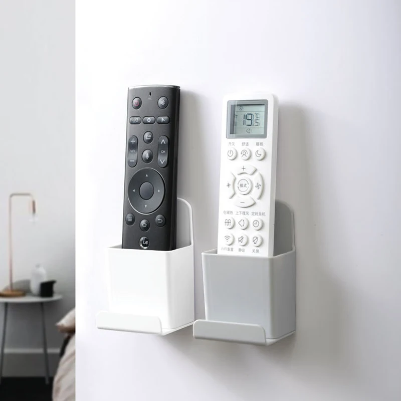 Настенный смонтированный органайзер ящик для хранения пульта дистанционного