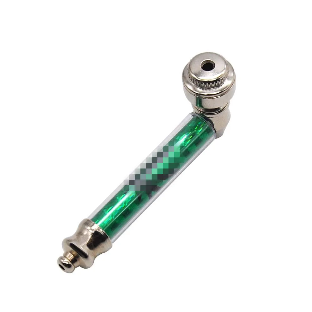 

Mini Classic leaf Metal Smoking Pipes Tobacco Pipe with Cover For Smoking Alloy filter pipe Suction card filter mesh with cover metal pipe