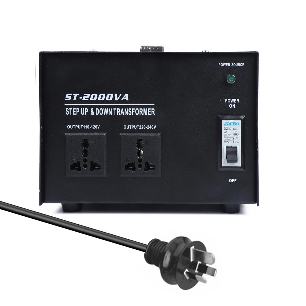 Силовой трансформатор KKMOON 2000 Вт 220 В преобразователь высокого напряжения
