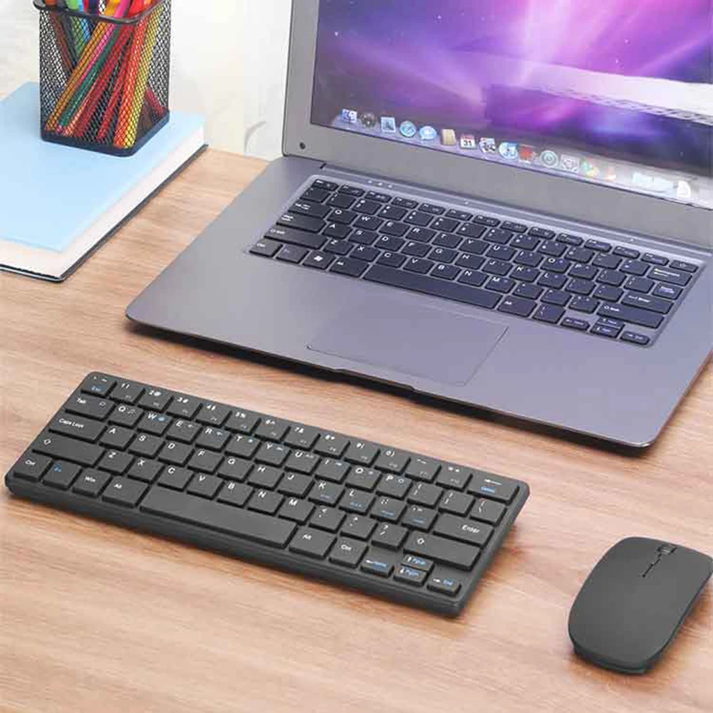 

Professional Ultra-slim Wireless Keyboard 2.4GHz USB Receiver Ergonomic Wireless Keyboard Mouse Combos for Home Office