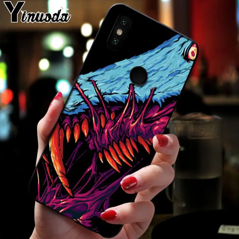 Yinuoda Hyper Beast Cs go аксессуары для телефонов Чехол для xiaomi redmi 7 5plus 6pro 6a note8 go note5 note7 note8pro mi8se 9se чехол