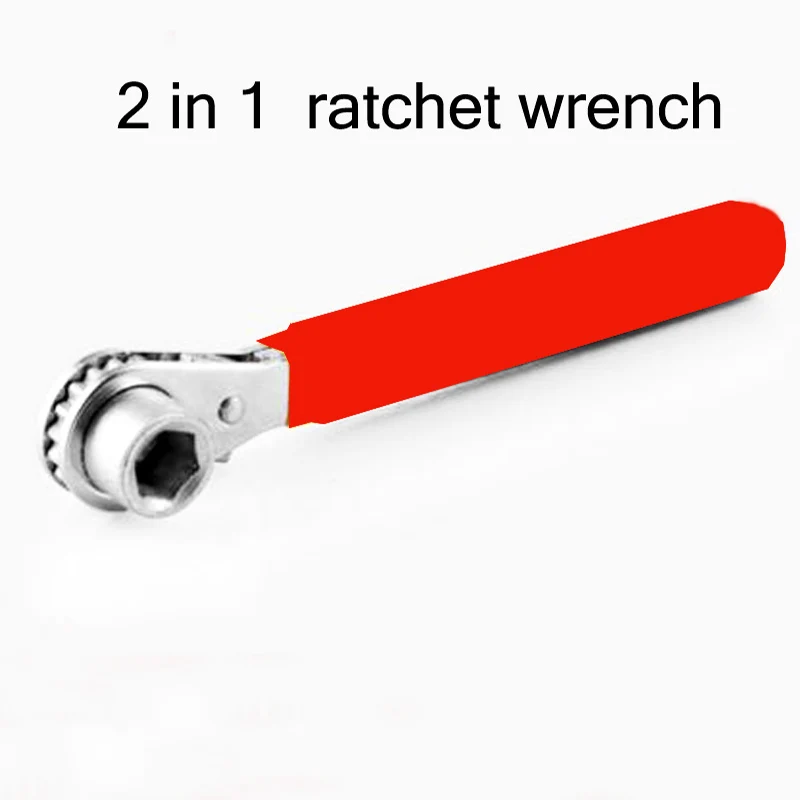 2 в 1 Мини гаечный ключ с двойной головкой 8 мм/10 мм монтажный для аккумулятора