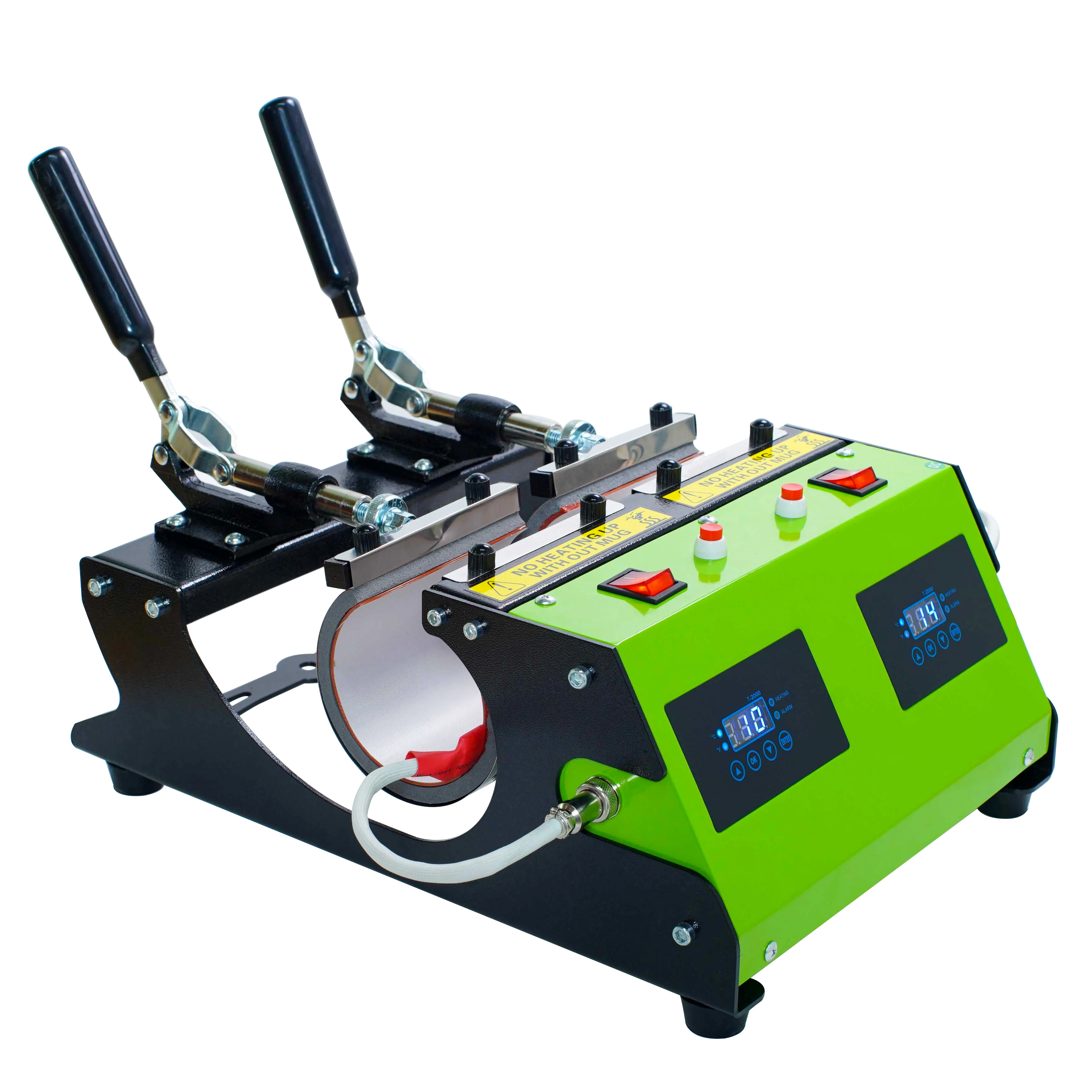 Новые двойные станции 2 в 1 термопресс сублимационная машина для переноса кружек