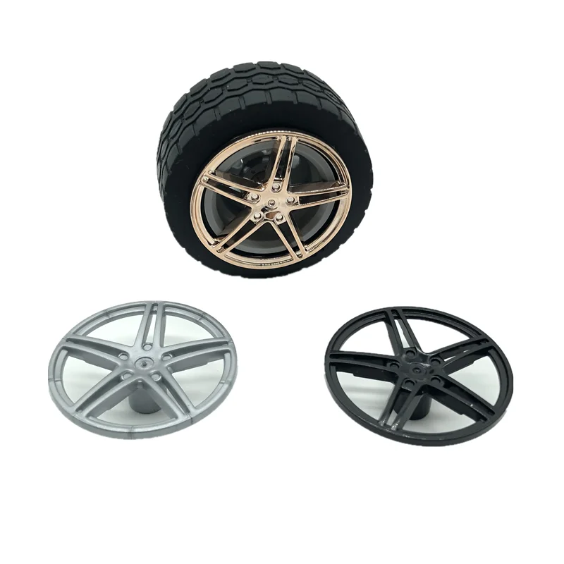 

Small particle technology automobile building block moc-54086 cover 35mm cover fitting 15413 sports car hub parts