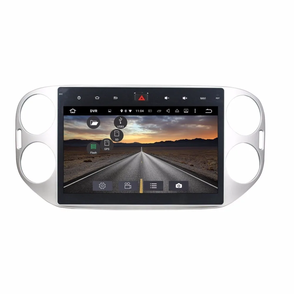 Автомобильный DVD плеер Восьмиядерный процессор экран 10 1 дюйма Android 9 0 GPS для Volkswagen