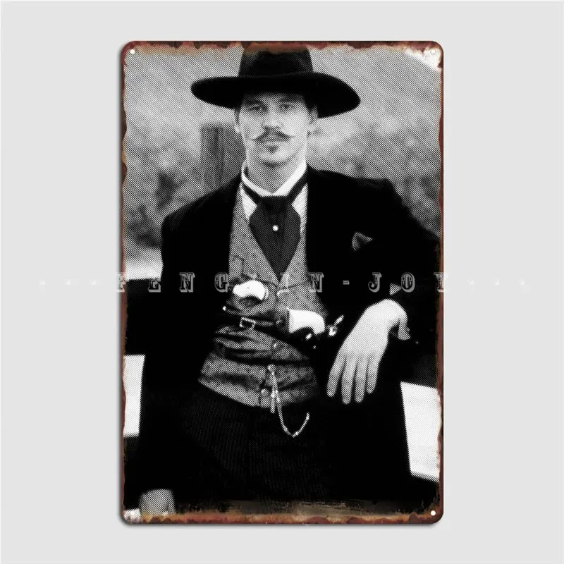 Постер Doc Holliday металлический плакат постер с рисунком клуба бара декор для дома